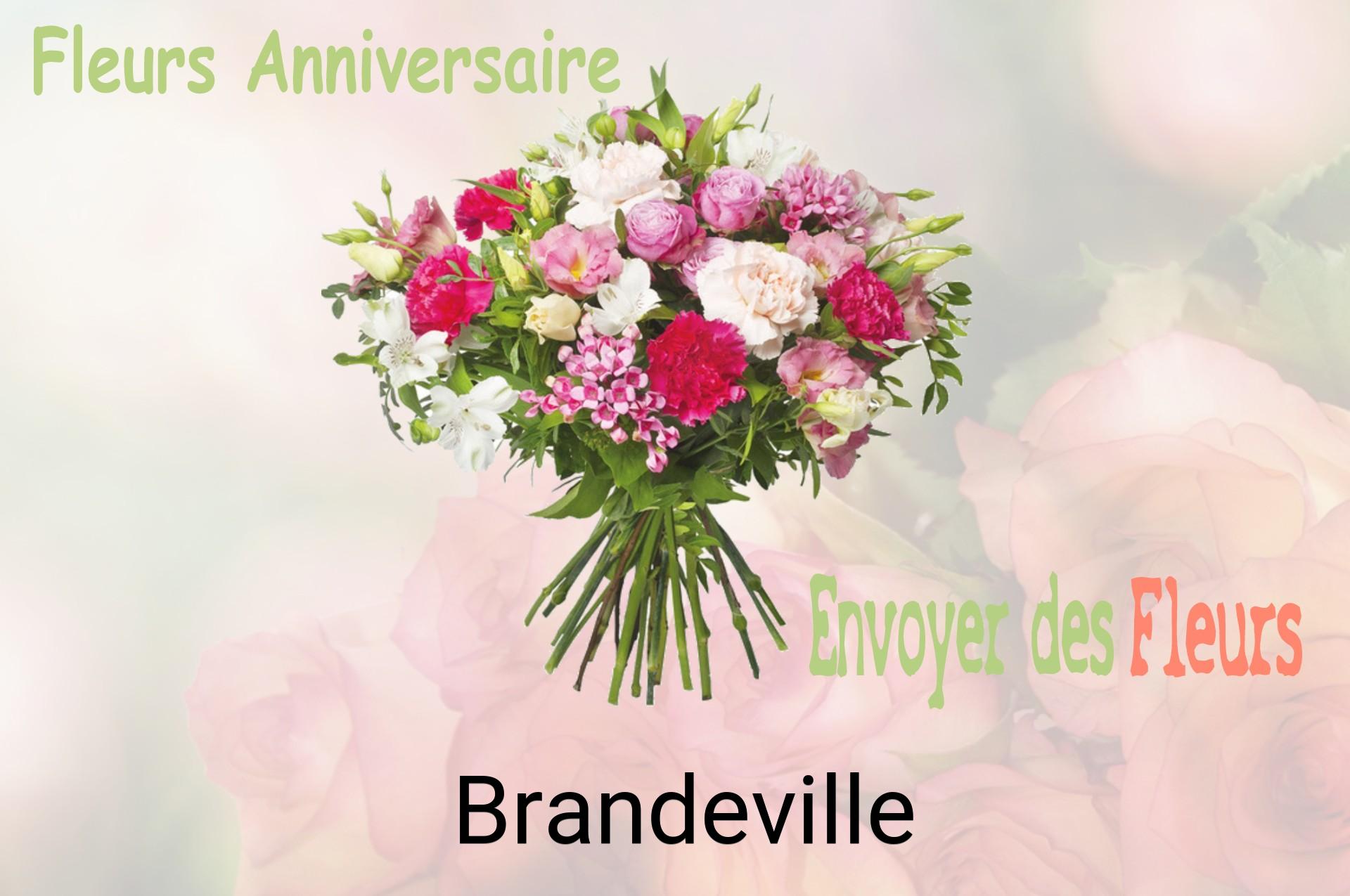 Bouquet de fleurs d’anniversaire livré à Brandeville