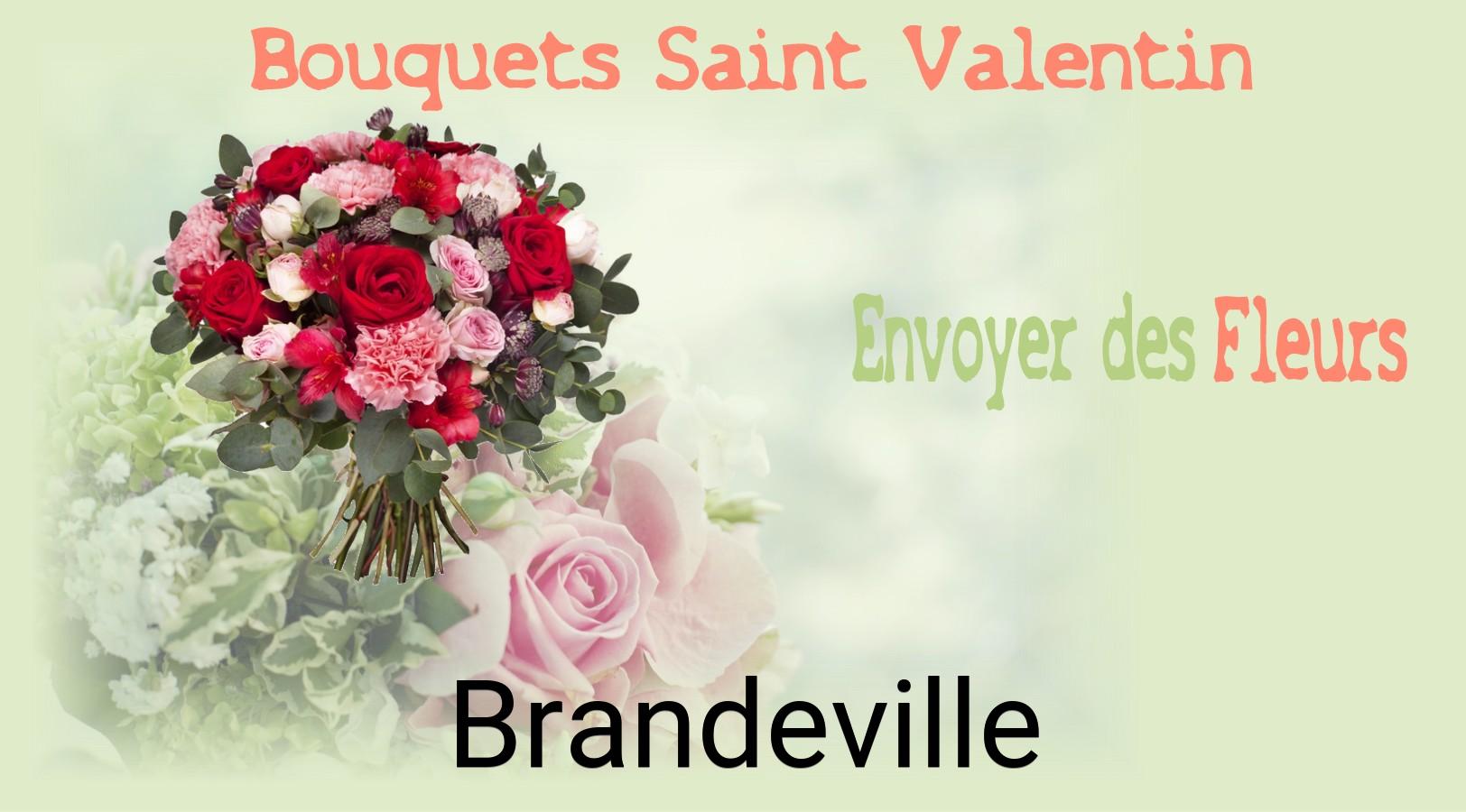 Roses de Saint-Valentin livrées à Brandeville